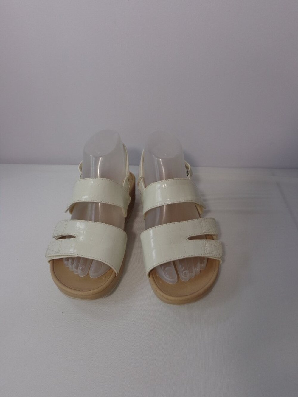 Vionic Roma Slingback Platform Adjustable Buckled Straps Women’s Sandals Sz 7W
